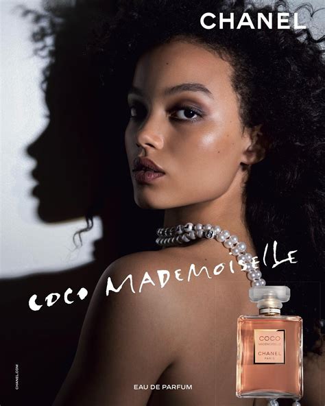 chanel fragrance model
